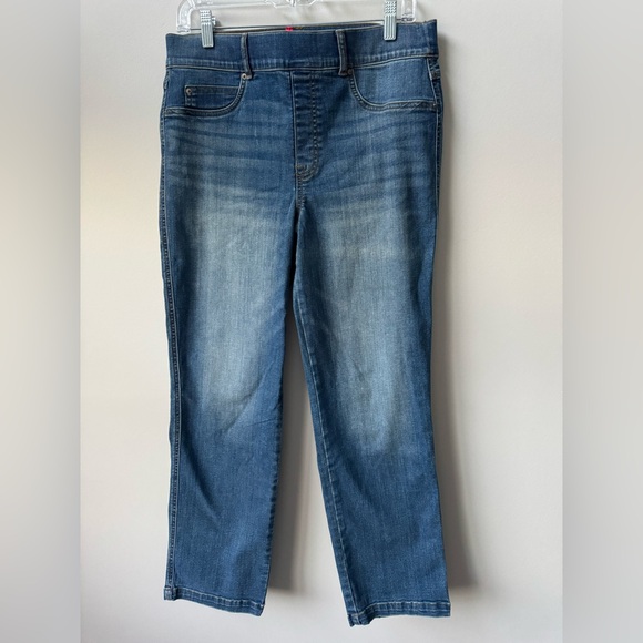 Spanx Straight Leg Jeans Vintage Indigo Style - Picture 2 of 5